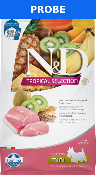 N&D Tropical Schwein Adult Mini Probe