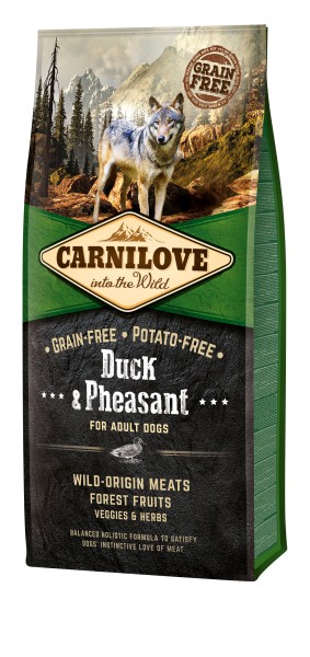 Carnilove Duck & Pheasant for adult (Hund)