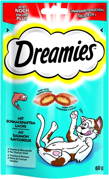 Dreamies mit Lachs Katzensnack günstig kaufen