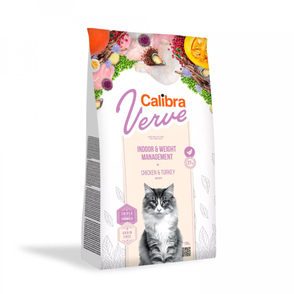 Calibra Verve Indoor & Weight Chicken (Katze)