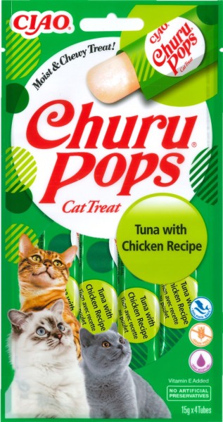 Churu Pops Thunfisch & Huhn (Katze)