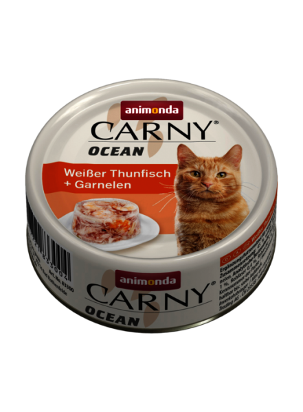 Carny Ocean Weißer Thunfisch + Garnelen (Katze)