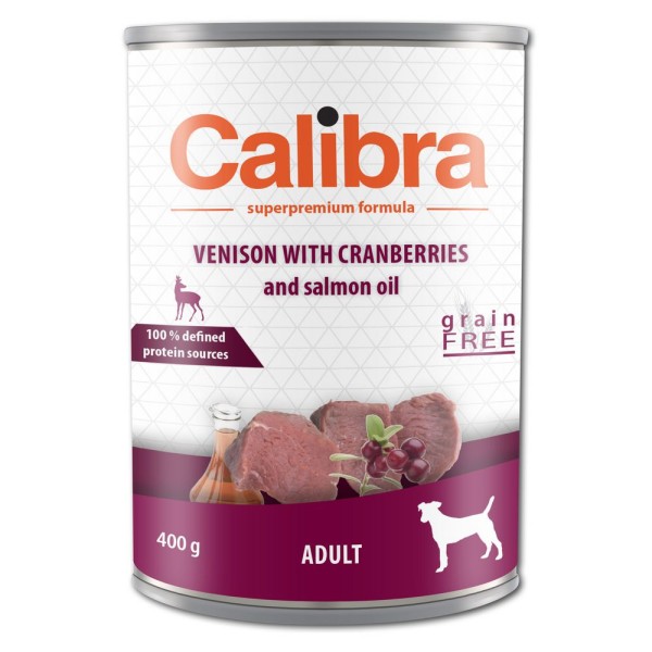 Calibra Venison with Cranberries (Hund)