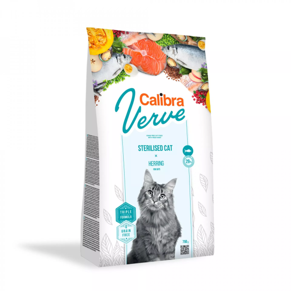 Calibra Verve Sterilised Herring (Katze)
