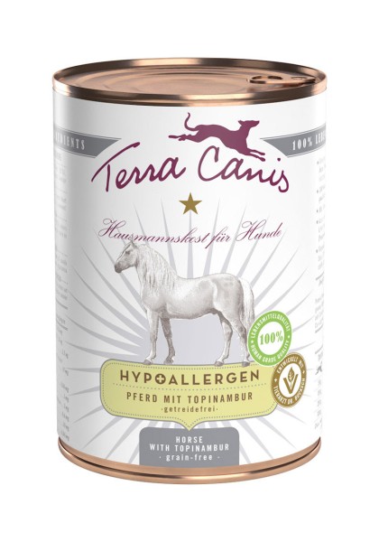 Terra Canis Pferd mit Topinambur ( Hypoallergen und getreidefrei ) günstig kaufen