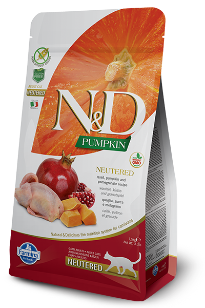 FARMINA UND Katzenfutter Mit Quinoa & Codorniz – 5 Kg, Natürliche Rezeptur Für Sensible Haut