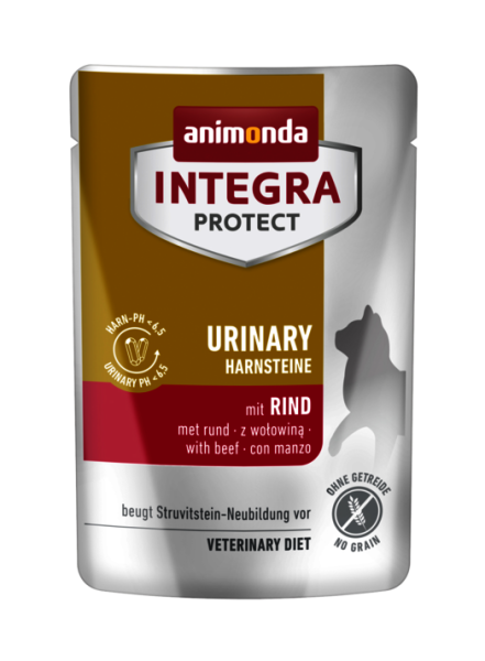 Integra Protect Urinary mit Rind bei Harnsteinen (Katze)