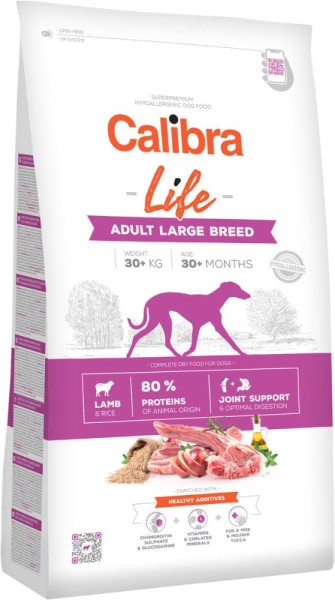 Calibra Life Adult Large Breed Lamb (Hund)