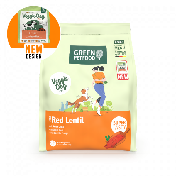 VeggieDog Red Lentil (Origin) (Hund)