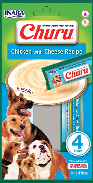 Churu Püree Huhn mit Käse (Hund)