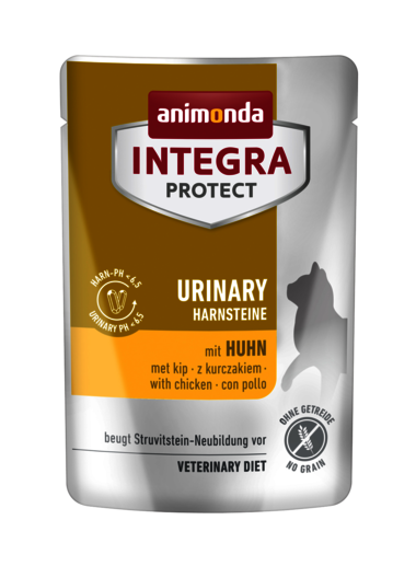 Integra Protect Urinary mit Huhn bei Harnsteinen (Katze)