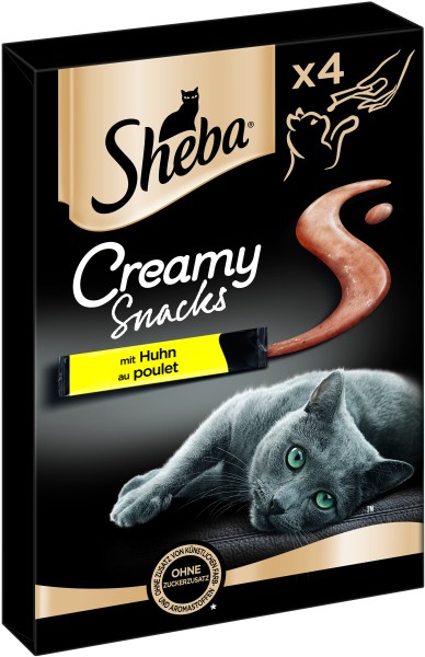 Sheba Creamy Snacks mit Huhn 4x12g günstig kaufen