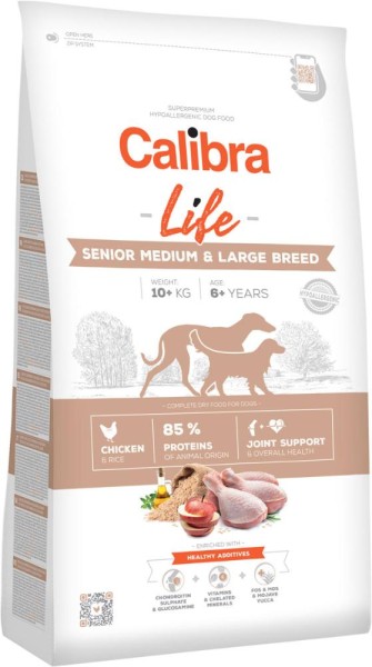 Calibra Life Senior Medium & Large Breed Lamb (Hund)