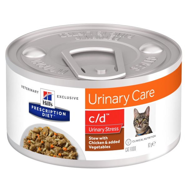 Urinary Care c/d Urinary Stress Huhn Ragout Dose (Katze)