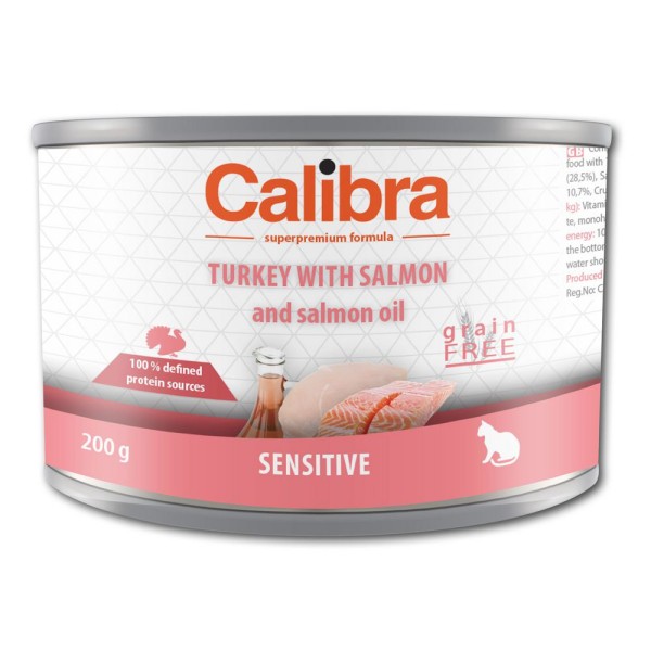 Calibra Sensitive Turkey with Salmon (Katze)
