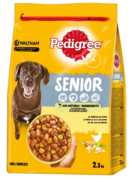 Pedigree Senior mit Huhn, Reis & Gemüse (Hund)