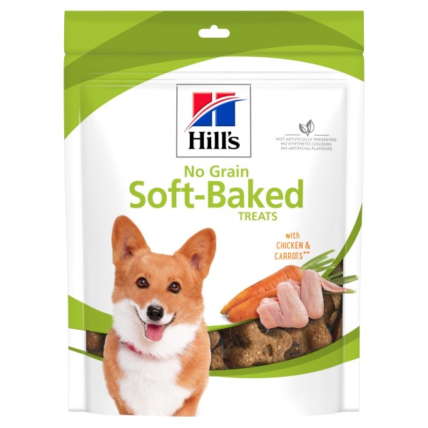 No Grain Soft Baked Treats mit Huhn & Karotten (Hund)
